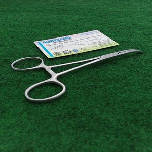 Fórceps quirúrgicos curvos Surtechs Hemostáticos Pean Fórceps Surtechs Precio barato Fórceps quirúrgicos Pean - Product Image 3
