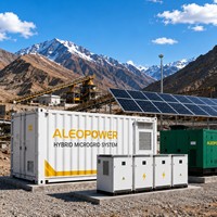 Système de stockage solaire commercial de haute qualité 200 kWh LiFePO4 IP65 hors réseau pour station de recharge de véhicules électriques