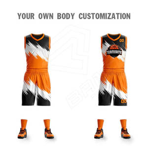 Sublimación Hombres Baloncesto James Uniforme Desgaste Tops Tela Uniformes deportivos Uniforme de secado rápido con su ropa deportiva de diseño personalizado - Product Image 3