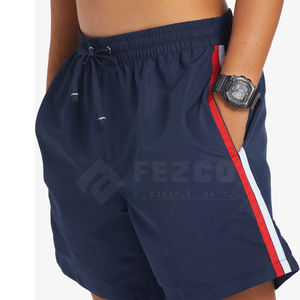 Mejores pantalones cortos de playa ligeros hechos a medida patrón sólido estilo casual para la venta en línea - Product Image 6