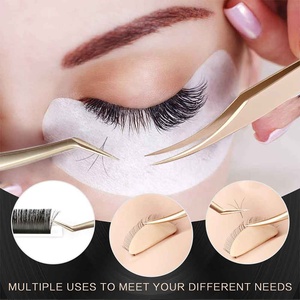 Kit de pinces à épiler pour extensions de cils en acier inoxydable à prix réduit, applicateur de cils, outils de maquillage - Product Image 6