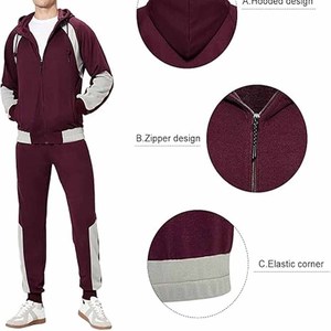 Survêtement 400 Gsm avec joggings baggy délavés à l'acide et ensemble de sweat à capuche évasé survêtement de conception de logo personnalisé téléchargé par Dress Sports - Product Image 6