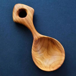 Bamboo <b>Wooden</b> Spoon Long Handle Dishwasher Safe Sustainable <b>Kitchen</b> <b>Utensil</b> Handmade Wholesale Suppliers India - Product Image 1