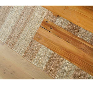 Luxe moderne écologique coton Jute tapis haute pile tissé à la main tapis élégant naturel tapis pour salon chambre maison - Product Image 3