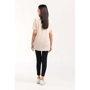 เสื้อยืดสีพื้นทรงลำลอง SLS-21-105 ผ้าฝ้าย 100% ระบายอากาศได้ดี ผ้าถัก โลโก้เด่นชัด มีไซส์ XS S M L XL XXL เหมาะสำหรับใส่ในฤดูร้อน - Product Image 2