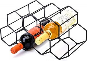 Estantes de soporte de vino de Metal hechos a mano de último diseño Estantes de botellas de varios niveles de nuevo diseño para fiesta Decorativo y elegante - Product Image 5