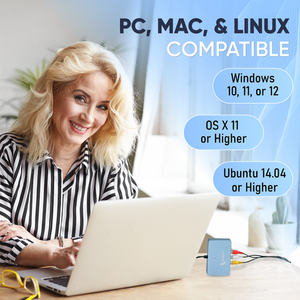 Video2USB (Lite Edition) Audio Video Capture & Live Streaming Device Input AV, RCA, S-Video (VCR, VHS, Camcorder, Video8, - Product Image 3