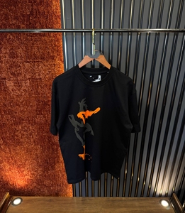 T-shirt court pour homme grande taille, personnalisé, 100% coton écologique, 300 grammes, anti-boulochage, satiné, anti-plis, séchage rapide, respirant - Product Image 6