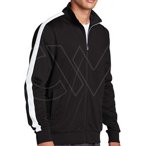 Blouson aviateur en toile à fermeture éclair complète pour hommes OEM Custom 2024 Style décontracté avec col montant pour l'hiver-Tarif de gros - Product Image 4