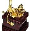 Pièce maîtresse de gramophone en métal artisanal avec antiquité en métal pour la maison et le bureau Mini artisanat article Home Craft Exports - Product Image 4