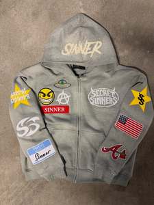 Custom 500 Gsm Heavyweight <b>Zip</b> <b>up</b> Embroidery Design Hoodies Manufacturer Thick Hoodies With Zipper <b>Zip</b> <b>up</b> Hoodies for Unisex - Product Image 5