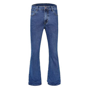 Pantalones de Hombre a la Moda, Acampanados, Ligeros y Transpirables, Perfectos para Atuendos Casuales, Ropa Urbana, Moda Diaria Relajada - Product Image 1