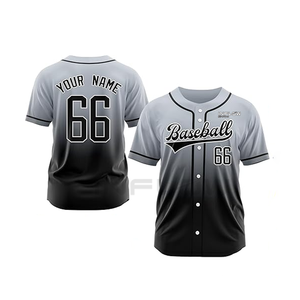 <b>Baseball</b> Jerseysublimation Blank Polyester Jersey Plus Size Feature Softball Jerseys for Sublimation Printing - Product Image 5
