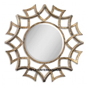 Meilleur prix abordable, miroir en métal finition fer, cadeau de mariage, décoration pour la maison et l'hôtel, entièrement de haute qualité - Product Image 4