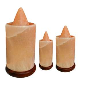 โคมไฟเกลือหิมาลายันทรงสี่เหลี่ยมทรงลูกบาศก์นำไฟฟ้าสีชมพูของแท้100% - Product Image 3