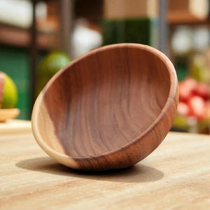 Cuenco Clásico de Madera Pulida Ligero para Regalos Elegantes - Product Image 2