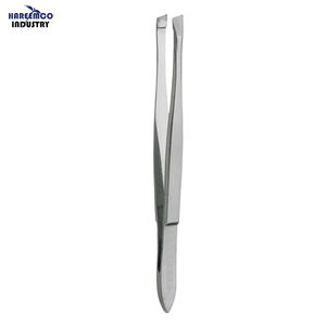 Custom Professional <b>Eyebrow</b> <b>Tweezers</b> with Pointed Tip Stainless Steel Lightweight & Durable 12-14cm Sizes for Eyelash Extension - Product Image 1