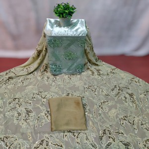 ผ้าทวิลล์ลายเรขาคณิตแบบเรียบเนื้อเบาประดับด้วยลูกปัดหินโซมาเลียนบราสโซดีแรคสุดหรู ขายดีประจำปี 2026 - Product Image 1