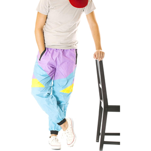 Pantalones cortavientos para hombre, pantalones cortos desmontables ligeros impermeables, pantalones de lluvia, ropa de calle, pantalones cortavientos para lluvia, pantalones para hombre - Product Image 5