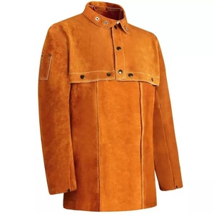 Chaquetas de soldadura resistentes y transpirables, chaqueta resistente al fuego, ropa de soldador, seguridad Industrial, nuevo diseño 2025 - Product Image 3