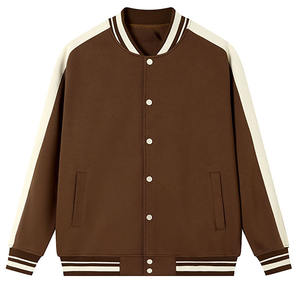 Streeetwear Puffer Jacket Winter Jacket 2025 New Design Polyester Cotton And <b>Covered</b> <b>Button</b> Varsity Jackets - Product Image 6