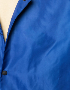 แจ็กเก็ตผ้าแคนวาสสำหรับผู้ชายเสื้อแจ็กเก็ตแบบเรียบง่ายน้ำหนักเบาออกแบบโลโก้ได้ตามต้องการ - Product Image 3