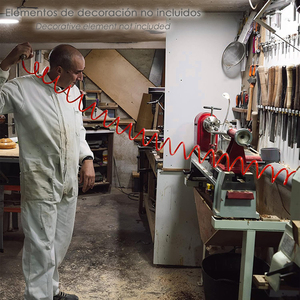 Tubo a Spirale per Aria Compressa da 15 Metri con Adattatore Rapido - Product Image 5