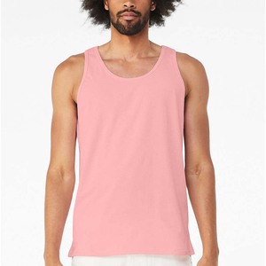 100% Coton Respirant Adulte Unisexe Jersey Gym Débardeur Homme - Product Image 3