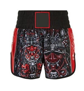 Nouveauté Shorts de combat Muay Thai Blanc Rouge Combinaison Respirant Léger Combat MMA Entraînement Shorts de Muay Thai - Product Image 1