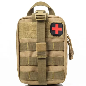 Tactical First-aid Kit <b>Bag</b> for Outdoor Emergency <b>MOLLE</b> System Waterproof Tool Waist Belt Pouch - Product Image 2