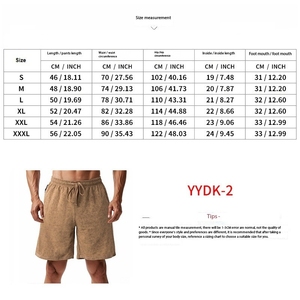 OEM logotipo personalizado bordado Diseño impreso Cross-border shorts hombres verano suelto simple tie-dyed Terry casual deportes sueltos - Product Image 2