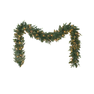 2023 guirlandes et couronnes de noël pour décorations de noël ornements approvisionnement en vrac guirlande verte de noël fabriquée en inde - Product Image 1