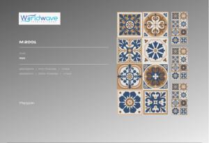 Grands carreaux de porcelaine de luxe d'inspiration marocaine 600x1200mm Elégant GVT PGVT pour intérieur extérieur 60x120cm Design moderne B2B B2C - Product Image 2