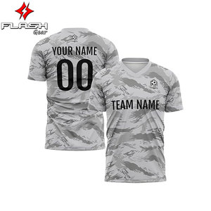 Maillots de football personnalisés domicile/extérieur/victoire, impression par sublimation OEM, uniformes d'équipe personnalisés, antibactériens, séchage rapide - Product Image 1