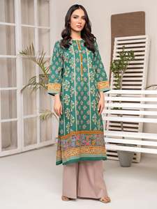 Vestido paquistaní cosido con todos los tamaños disponibles personalizado OEM % Pure Lawn moda mujer verano Casual y ropa de fiesta - Product Image 2