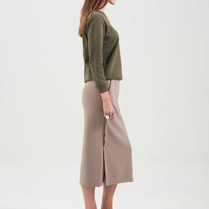 Sweat-shirt personnalisé pour femme, col rond, en polaire épaisse, imprimé sur le devant, mode d'hiver, personnalisation de votre logo - Product Image 3