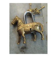Cadenas en laiton de style ancien Serrures et clés en métal massif vintage Serrures et clés de collection uniques à bas prix