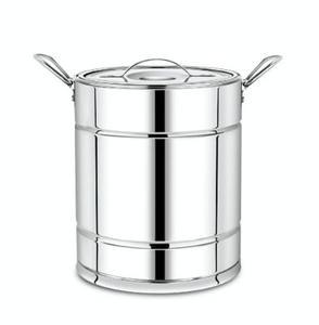 Olla Caliente de Acero Inoxidable de 30 Litros a un Precio Confiable, Olla de Metal para Cocinar Sopa, Calentador de Alimentos, Cacerola de Material de Alta Calidad - Product Image 1