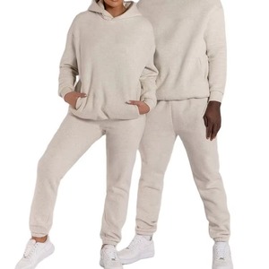 Comfortable fabric men tracksuit design with full zip jacket and matching pants ideal for sports gym workout jogging training - Product Image 2