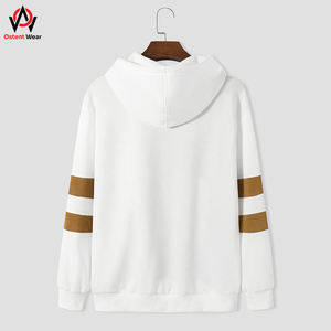 Pulls à col rond avec logo personnalisé pour hommes, sweats à capuche solides à la mode hivernale, manches longues, poches, sweats en molleton personnalisés de style populaire - Product Image 5