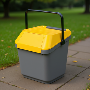 EASYMAX Poubelle jaune 35L A11737 pour Mattiussi Ecologia - Product Image 3
