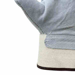 Men's Heavy-Duty Cowhide Construction Safety <b>Gloves</b> Anti-Slip <b>Function</b> Leather Working <b>Gloves</b> - Product Image 3