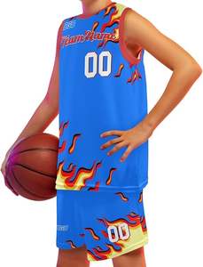 Tenues de basket-ball légères et respirantes, grande taille, de haute qualité, vêtements de sport personnalisés pour adultes - Product Image 4