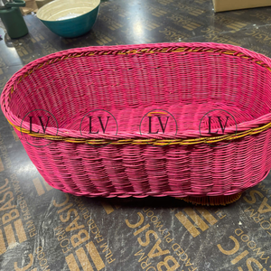 Trineo de Papá Noel de ratán Natural Handwicker para decoración de mesa de Navidad, accesorios Vintage para el hogar, venta directa de fábrica al por mayor de Vietnam - Product Image 3