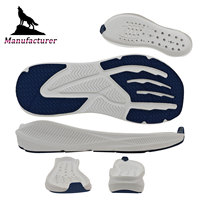 Marque Wolf Semelles de chaussures athlétiques haute performance TPR absorbant les chocs et amortissant Semelles de chaussures athlétiques EVA MD