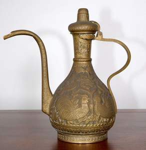 Traditional Brass Surahi for Ethnic Decor - Product Image 6