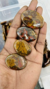 AAA Grade 100% Natural Seam Agate Cabochon <b>Loose</b> Quartz <b>Moissanite</b> Gemstones Available in Mix Shapes Sizes OEM Designer Options - Product Image 5