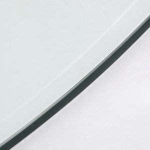 Mesa de Centro Naura Hecha de Madera de Raíz de Teca Sólida con Color Natural y Tapa de Vidrio para Interiores y Exteriores - Product Image 3