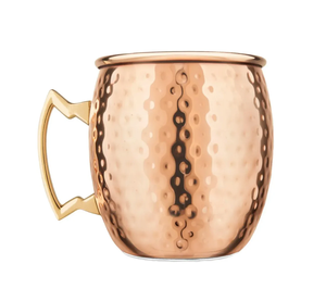 Taza de cobre a prueba de fugas de cobre de grado alimenticio y junta menos con taza de cobre para beber pulida con espejo - Product Image 5