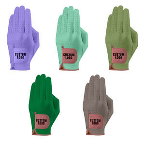 Guante de golf personalizado del fabricante, logotipo bordado, OEM, guantes de golf de piel de oveja de calidad superior para hombre - Product Image 2